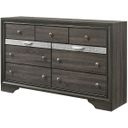 The appearance of Naima Dresser (Gray) designed by ACME in the modern / contemporary interior design. This gray piece of furniture was selected by 1StopBedrooms from Naima Collection to add a touch of cosiness and style into your home. Sku: 25975. Material: Wood.
