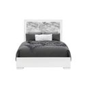 The appearance of Naomi Marble  Full Bed with LED In Silver designed by Global Furniture USA in the modern / contemporary interior design. This silver piece of furniture  was selected by 1StopBedrooms from Naomi Collection to add a touch of cosiness and style into your home. Sku: NAOMI-SILVER MARBLE-FB-HB W/ LED;NAOMI-SILVER MARBLE-FB-FB/SR/SLATS. Bed Type: Platform Bed. Bed Size: Full. Material: Chip Board.