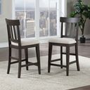 The appearance of Napa Counter Chair - Set Of 2 designed by Steve Silver in the transitional interior design. This cedar piece of furniture was selected by 1StopBedrooms from Napa Collection to add a touch of cosiness and style into your home. Sku: NP600CC. Material: Rubberwood.