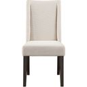 The appearance of Napa Upholstered Side Chair Set of 2 In Brown designed by Steve Silver in the transitional interior design. This brown piece of furniture  was selected by 1StopBedrooms from Napa Collection to add a touch of cosiness and style into your home. Sku: NP500US. Material: MDF.