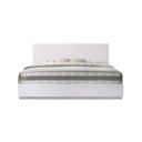 Naples White Lacquer Twin Platform Bed