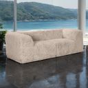Nappi Loveseat In Taupe
