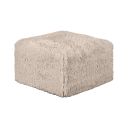 Nappi Ottoman In Taupe
