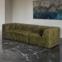 Nappi Sofa In Olive Green