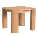 The appearance of Natural Teak End Table in Light Wood designed by Sunset West in the transitional interior design. This light wood piece of furniture was selected by 1StopBedrooms from Natural Teak Collection to add a touch of cosiness and style into your home. Sku: SW5706-ET. Material: Teak.