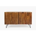 The appearance of Nature'S Edge 54 Inch Server Storage Cabinet In Chestnut designed by Jofran in the rustic / southwestern interior design. This chestnut piece of furniture was selected by 1StopBedrooms from Nature'S Edge Collection to add a touch of cosiness and style into your home. Sku: 1781-54. Material: Acacia.