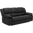 The appearance of Navaro Reclining Sofa In Black designed by Emerald Home Furnishings in the modern / contemporary interior design. This black piece of furniture was selected by 1StopBedrooms from Navaro Collection to add a touch of cosiness and style into your home. Sku: U7120-00-06. Material: Metal.