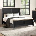 The appearance of Neue Mills Queen Bed In Farmhouse Black and Rustic Oak designed by Furniture of America in the modern / contemporary interior design. This farmhouse black/rustic oak piece of furniture was selected by 1StopBedrooms from Neue Mills Collection to add a touch of cosiness and style into your home. Sku: FM79009BK-Q-FB;FM79009BK-Q-HB;FM79009BK-R. Bed Type: Panel Bed. Bed Size: Queen. Material: Solid Rubberwood.