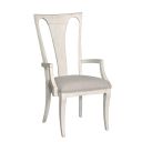 The appearance of Harmony Nevin Arm Chair Set of 2 In Eggshell designed by American Drew in the modern / contemporary interior design. This eggshell piece of furniture  was selected by 1StopBedrooms from Harmony Collection to add a touch of cosiness and style into your home. Sku: 266-637. Material: Wood.