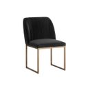 Nevin Dining Chair Set of 2 In Shadow Grey