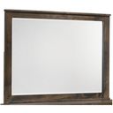 New Classic Furniture Blue Ridge Mirror In Rustic Gray B1334 060