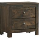 The appearance of New Classic Furniture Blue Ridge Nightstand In Rustic Gray B1334 040 designed by New Classic in the transitional interior design. This other colors piece of furniture was selected by 1StopBedrooms from Blue Ridge Collection to add a touch of cosiness and style into your home. Sku: B1334-040. Material: Wood.