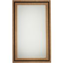 The appearance of Newport La Costa Rectangular Raffia Mirror In Sandstone designed by Barclay Butera in the transitional interior design. This sandstone piece of furniture was selected by 1StopBedrooms from Newport Collection to add a touch of cosiness and style into your home. Sku: 920-205. Material: Wood.