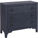 The appearance of Newport Balboa Island Raffia Hall Chest In Marine designed by Barclay Butera in the transitional interior design. This marine piece of furniture was selected by 1StopBedrooms from Newport Collection to add a touch of cosiness and style into your home. Sku: 922-974. Material: Wood.