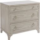 The appearance of Newport Cliff Nightstand In Sailcloth designed by Barclay Butera in the transitional interior design. This sailcloth piece of furniture  was selected by 1StopBedrooms from Newport Collection to add a touch of cosiness and style into your home. Sku: 921-621. Material: Wood.