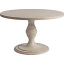 The appearance of Newport Corona Del Mar Center Table In Sailcloth designed by Barclay Butera in the transitional interior design. This sailcloth piece of furniture was selected by 1StopBedrooms from Newport Collection to add a touch of cosiness and style into your home. Sku: 921-925C. Table Top Shape: Round. Material: Wood. Size: 48".