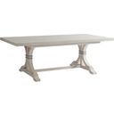 The appearance of Newport Oceanfront Rectangular Dining Table In Sailcloth designed by Barclay Butera in the transitional interior design. This sailcloth piece of furniture  was selected by 1StopBedrooms from Newport Collection to add a touch of cosiness and style into your home. Sku: 921-877. Material: Wood. Table Top Shape: Rectangular. Size: 44" x 88".