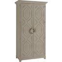 The appearance of Newport Pacific Coast Cabinet In Sailcloth designed by Barclay Butera in the transitional interior design. This sailcloth piece of furniture  was selected by 1StopBedrooms from Newport Collection to add a touch of cosiness and style into your home. Sku: 921-975. Material: Wood.