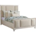 Newport Crystal Cove Queen Upholstered Panel Bed In Sailcloth