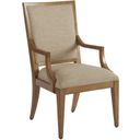 The appearance of Newport Eastbluff Upholstered Arm Chair In Beige designed by Barclay Butera in the transitional interior design. This beige piece of furniture was selected by 1StopBedrooms from Newport Collection to add a touch of cosiness and style into your home. Sku: 920-881-01. Material: Wood.