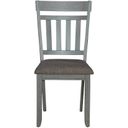 The appearance of Newport Splat Back Side Chair Set Of 2 designed by Liberty in the transitional interior design. This grey piece of furniture  was selected by 1StopBedrooms from Newport Collection to add a touch of cosiness and style into your home. Sku: 131-C6501S. Material: Rubberwood.