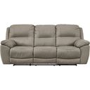 The appearance of Next-Gen Gaucho Power Reclining Sofa In Putty designed by Signature Design by Ashley in the modern / contemporary interior design. This putty piece of furniture was selected by 1StopBedrooms from Next-Gen Gaucho Collection to add a touch of cosiness and style into your home. Sku: 5420387. Material: Leather.