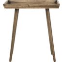 The appearance of Nonie Desert Brown Tray Accent Table designed by Safavieh in the modern / contemporary interior design. This chocolate piece of furniture  was selected by 1StopBedrooms from Nonie Collection to add a touch of cosiness and style into your home. Sku: ACC5701B. Material: Wood.
