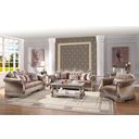 The appearance of Northville Sofa designed by ACME in the transitional interior design. This antique silver piece of furniture was selected by 1StopBedrooms from Northville Collection to add a touch of cosiness and style into your home. Sku: 56930. Material: Fabric.