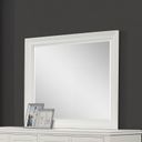 The appearance of Nova II Landscape Mirror In White designed by Bernell in the modern / contemporary interior design. This white piece of furniture was selected by 1StopBedrooms from Nova II Collection to add a touch of cosiness and style into your home. Sku: 1280-142. Material: Poplar.