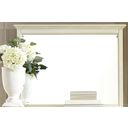 The appearance of Northlake White Landscape Mirror designed by A-America in the transitional interior design. This white piece of furniture was selected by 1StopBedrooms from Northlake Collection to add a touch of cosiness and style into your home. Sku: NRLWT5580. Material: Rubberwood.