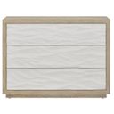 Oasis Dresser In Dockside Tan and Shoreline White