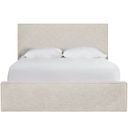 Oasis Drift Queen Upholstered Bed In Natural Oak