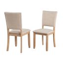Oberto Side Chair Set of 4 In Natural