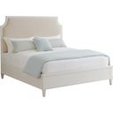 The appearance of Ocean Breeze Belle Isle Queen Upholstered Bed In Sand 01-0570-153C designed by Tommy Bahama in the transitional interior design. This sand piece of furniture  was selected by 1StopBedrooms from Ocean Breeze Collection to add a touch of cosiness and style into your home. Sku: 570-153C. Bed Type: Panel Bed. Material: Wood. Bed Size: Queen.