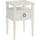 The appearance of Ocean Breeze Collier Night Table In Sand designed by Tommy Bahama in the transitional interior design. This sand piece of furniture  was selected by 1StopBedrooms from Ocean Breeze Collection to add a touch of cosiness and style into your home. Sku: 570-622. Material: Wood.