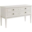 The appearance of Ocean Breeze Delray Server In Sand designed by Tommy Bahama in the transitional interior design. This sand piece of furniture  was selected by 1StopBedrooms from Ocean Breeze Collection to add a touch of cosiness and style into your home. Sku: 570-869. Material: Wood.