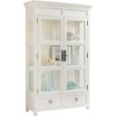 The appearance of Ocean Breeze Sanctuary Curio China In Sand designed by Tommy Bahama in the transitional interior design. This sand piece of furniture  was selected by 1StopBedrooms from Ocean Breeze Collection to add a touch of cosiness and style into your home. Sku: 570-864. Material: Wood.