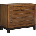 The appearance of Ocean Club Coral 3 Drawer Nightstand In Bali designed by Tommy Bahama in the transitional interior design. This bali piece of furniture was selected by 1StopBedrooms from Ocean Club Collection to add a touch of cosiness and style into your home. Sku: 536-621. Material: Rattan.