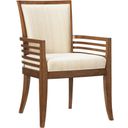The appearance of Ocean Club Kowloon Arm Chair In Bali designed by Tommy Bahama in the transitional interior design. This bali piece of furniture  was selected by 1StopBedrooms from Ocean Club Collection to add a touch of cosiness and style into your home. Sku: 536-883-01. Material: Rattan.