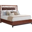 The appearance of Ocean Club Paradise Point Queen Bed In Bali designed by Tommy Bahama in the transitional interior design. This bali piece of furniture was selected by 1StopBedrooms from Ocean Club Collection to add a touch of cosiness and style into your home. Sku: 536-133C. Bed Type: Panel Bed. Bed Size: Queen. Material: Rattan.