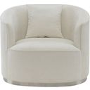 The appearance of Odette Chair with Pillow In Beige Chenille designed by ACME in the modern / contemporary interior design. This beige piece of furniture  was selected by 1StopBedrooms from Odette Collection to add a touch of cosiness and style into your home. Sku: LV01919. Material: Chenille.