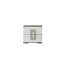 The appearance of Olivia Nightstand In White designed by Galaxy Home Furnishings in the modern / contemporary interior design. This white piece of furniture  was selected by 1StopBedrooms from Olivia Collection to add a touch of cosiness and style into your home. Sku: 601955554428. Material: Solid Wood.