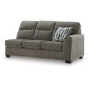 The appearance of Olten Right-Arm Facing Sofa In Graphite designed by Signature Design by Ashley in the modern / contemporary interior design. This graphite piece of furniture  was selected by 1StopBedrooms from Olten Collection to add a touch of cosiness and style into your home. Sku: 3130567. Material: Fabric.