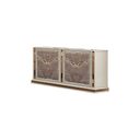 The appearance of Omary Dresser In Beige designed by Galaxy Home Furnishings in the modern / contemporary interior design. This beige piece of furniture was selected by 1StopBedrooms from Omary Collection to add a touch of cosiness and style into your home. Sku: 601955553537. Material: Solid Wood.