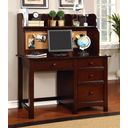 The appearance of Omnus Youth Desk w/Hutch (Cherry) designed by Furniture of America in the transitional interior design. This cherry piece of furniture was selected by 1StopBedrooms from Omnus Collection to add a touch of cosiness and style into your home. Sku: CM7905CH-DK;CM7905CH-HC. Material: Solid Wood.