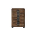 The appearance of Optimus Chest In Black and Brown designed by Global Furniture USA in the modern / contemporary interior design. This black/brown piece of furniture was selected by 1StopBedrooms from Optimus Collection to add a touch of cosiness and style into your home. Sku: OPTIMUS-BRWN/BLK-CH. Material: Leather Like Vinyl.