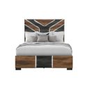The appearance of Optimus Full Bed In Black and Brown designed by Global Furniture USA in the modern / contemporary interior design. This black/brown piece of furniture was selected by 1StopBedrooms from Optimus Collection to add a touch of cosiness and style into your home. Sku: OPTIMUS-BRWN/BLK-FB-HB/FB W/LED;OPTIMUS-BRWN/BLK-FB/TB-SR. Bed Type: Panel Bed. Bed Size: Full. Material: Leather Like Vinyl.