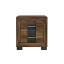 The appearance of Optimus Nightstand In Black and Brown designed by Global Furniture USA in the modern / contemporary interior design. This black/brown piece of furniture was selected by 1StopBedrooms from Optimus Collection to add a touch of cosiness and style into your home. Sku: OPTIMUS-BRWN/BLK-NS. Material: Leather Like Vinyl.