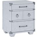 The appearance of Orchest Youth Three Drawer Nightstand designed by ACME in the transitional interior design. This gray piece of furniture was selected by 1StopBedrooms from Orchest Collection to add a touch of cosiness and style into your home. Sku: 36138. Material: Wood.