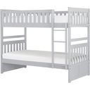 The appearance of Orion Grey Twin Over Twin Bunk Bed designed by Homelegance in the modern / contemporary interior design. This gray piece of furniture was selected by 1StopBedrooms from Orion Collection to add a touch of cosiness and style into your home. Sku: B2063-1;B2063-2;B2063-SL. Bed Type: Bunk Bed. Bed Size: Twin Over Twin. Material: Engineered Wood.